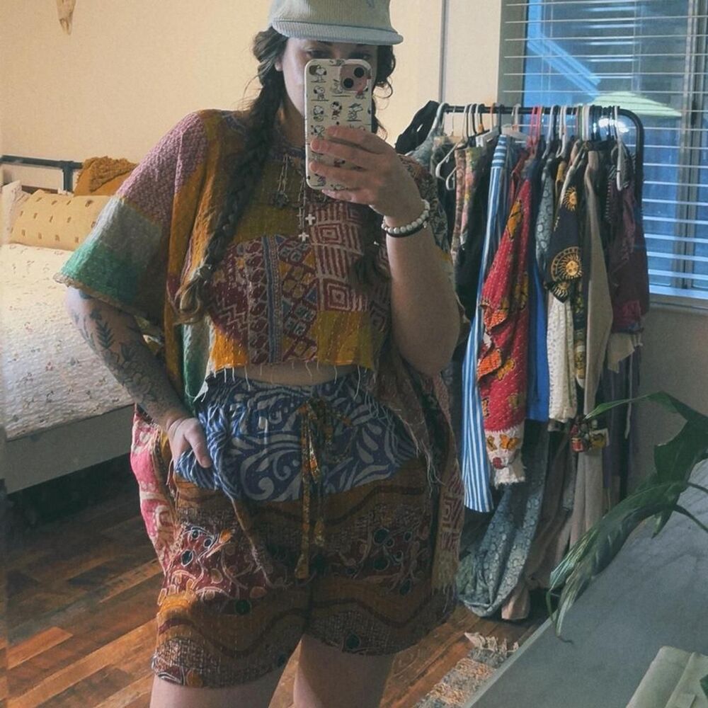 S1OAK Women's Multi KanthaTop - Picture 6 of 6